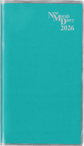 ニューモラル手帳2025年  ターコイズ