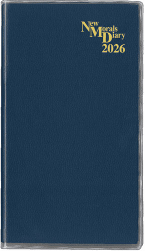 ニューモラル手帳2025年 濃紺