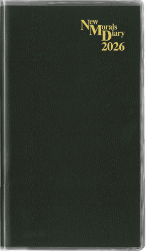 ニューモラル手帳2025年 深緑